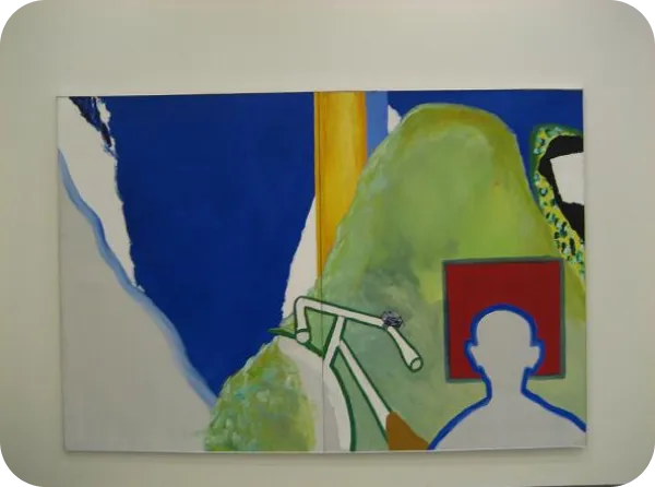 peinture de Roger Raveel