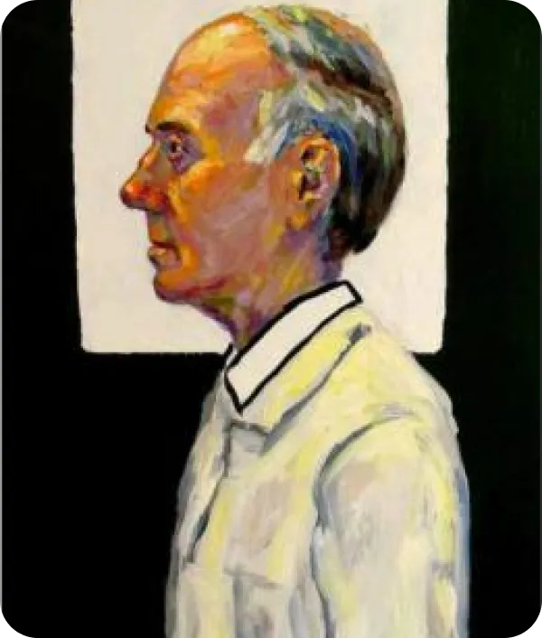 Potrait de Roger Raveel